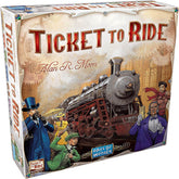 Ticket to Ride Board Game - A Cross-Country Train Adventure for Friends and Family! Strategy Game for Kids & Adults, Ages 8+, 2-5 Players, 30-60 Minute Playtime, Made by Days of Wonder