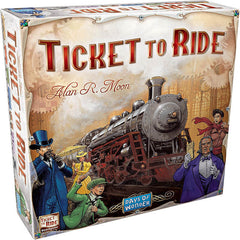 Ticket to Ride Board Game - A Cross-Country Train Adventure for Friends and Family! Strategy Game for Kids & Adults, Ages 8+, 2-5 Players, 30-60 Minute Playtime, Made by Days of Wonder